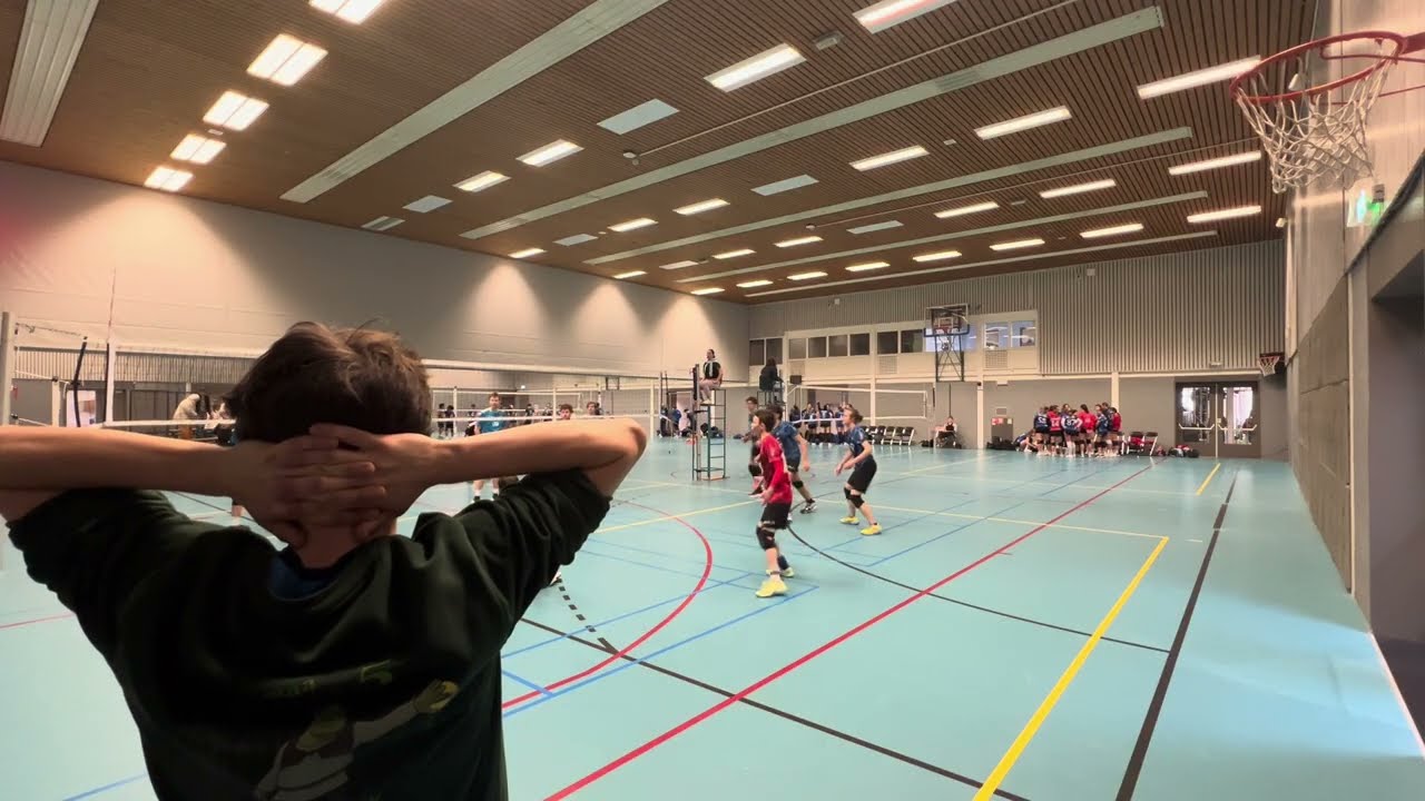 Hajraa H5 vs Volley Tilburg H4 set 1