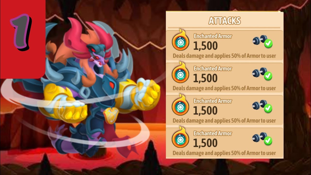 Dragon city Spical Skill Training | High Civil Armored Dragon 4 Spical Skill Enchanted Armor #1
