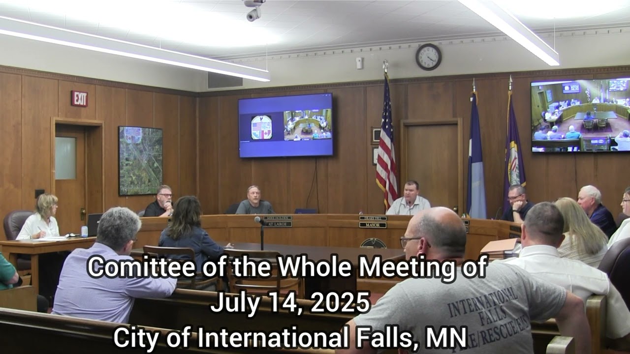 Committee of the Whole Meeting for July 14, 2025