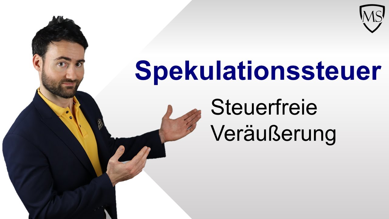 Spekulationssteuer | Steuerfreie Veräußerung