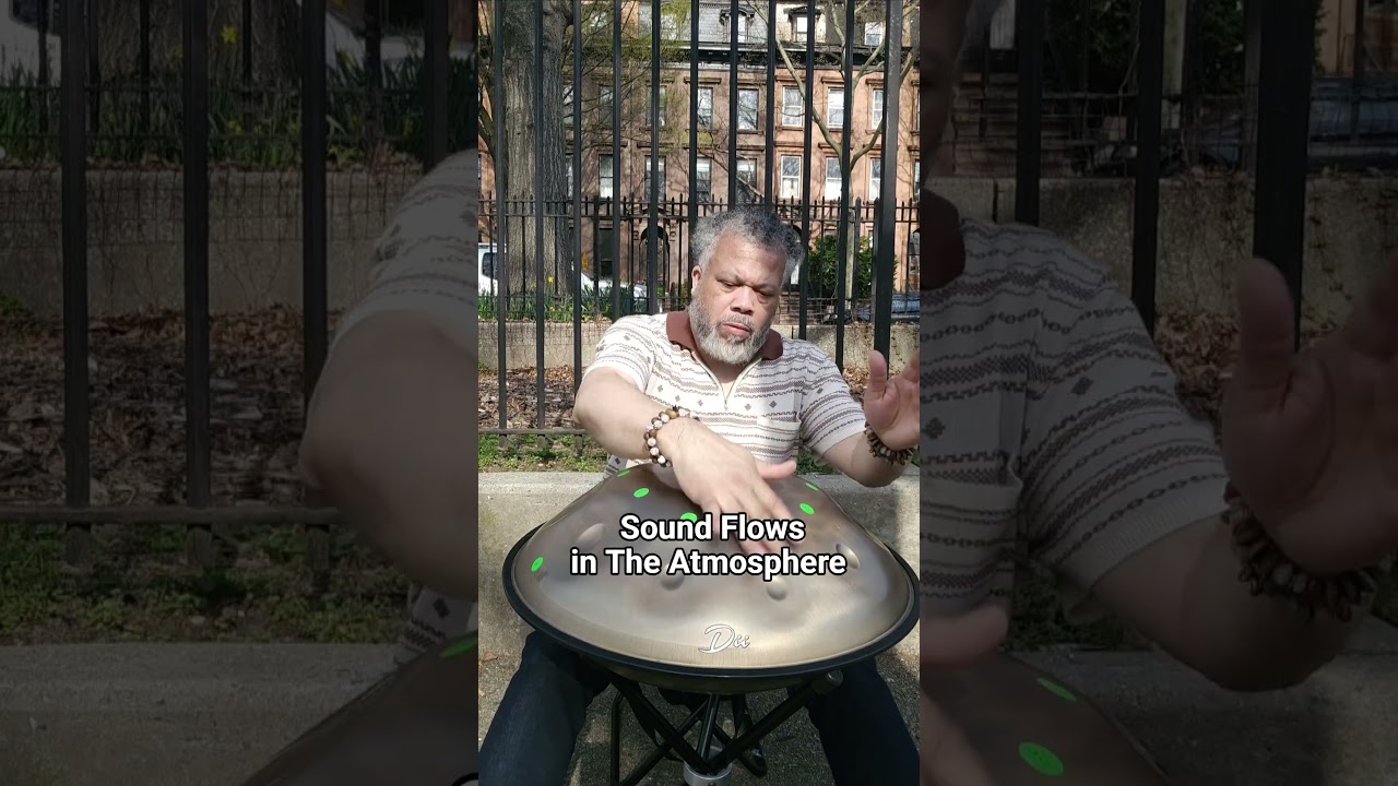 Sound Flows in The Atmosphere #handpanplayer #relaxandunwind #mindfulpresence #soulfulmusic