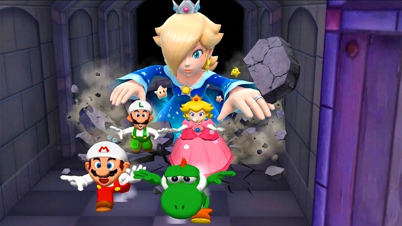 [Mario Party 5] Мини-игра: Марио против Луиджи против Пич против Йоши (Сильнейший мастер среди ко...