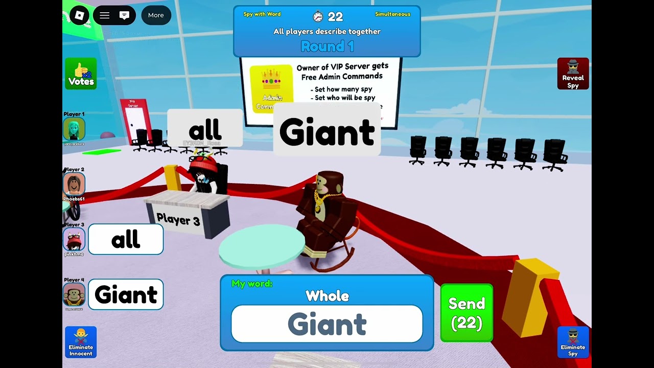 Playing who’s the spy (short video)