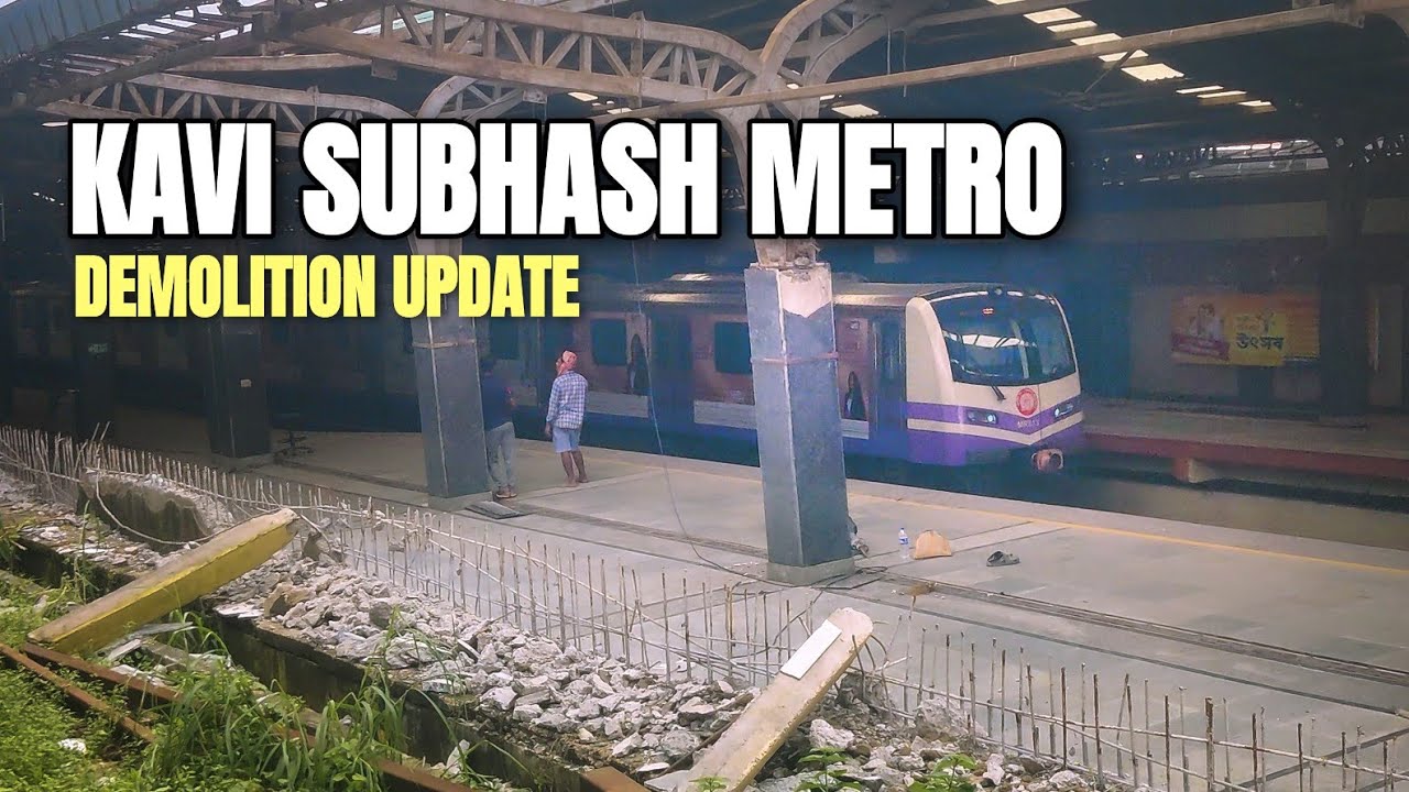 Kavi Subhash Metro Demolition Update | Metro Rail Subsidence Disaster