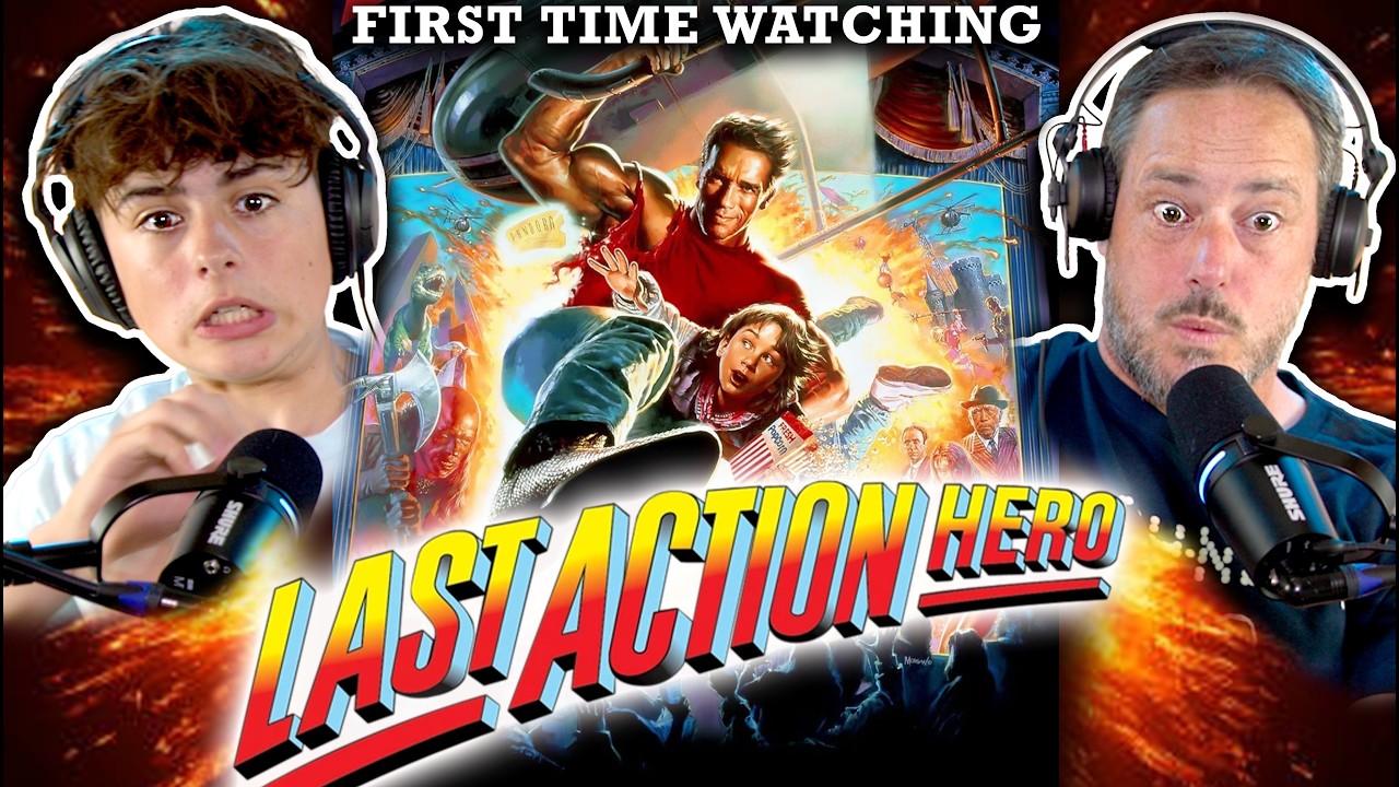 LAST ACTION HERO (1993) ARNOLD SCHWARZENEGGER - FIRST TIME WATCHING - REACTION - REVIEW - MOVIE