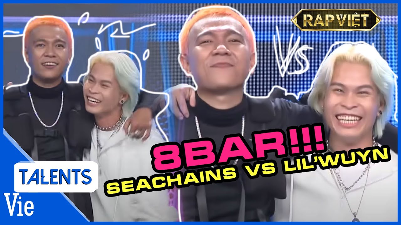 Seachains đối đầu Lil'Wuyn trong trận 8Bar đầy kịch t&iacute;nh với chủ đề về phụ nữ | Rap Việt M&ugrave;a 2