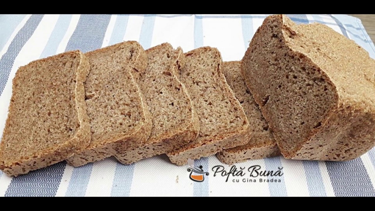 Paine graham - reteta la masina de facut paine