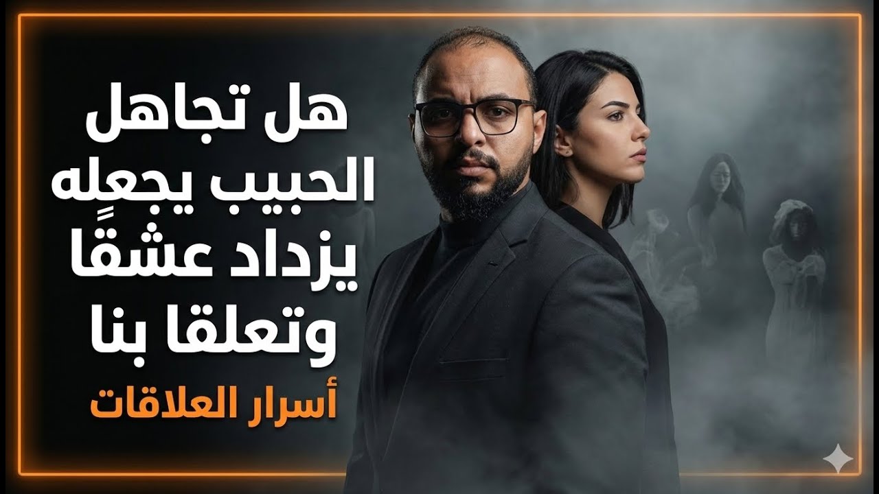 هل تجاهل الحبيب يجعله يزداد عشقا وتعلقا بنا ؟