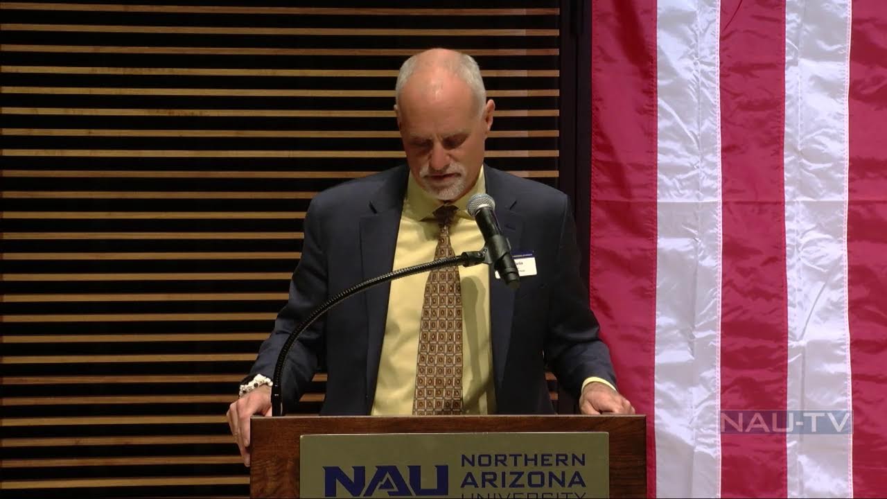 Northern Arizona University Veterans Flag Ceremony