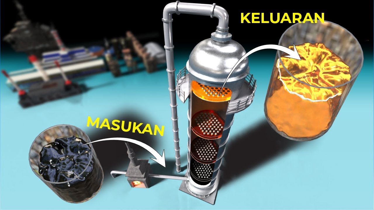 Cara kerja kilang minyak