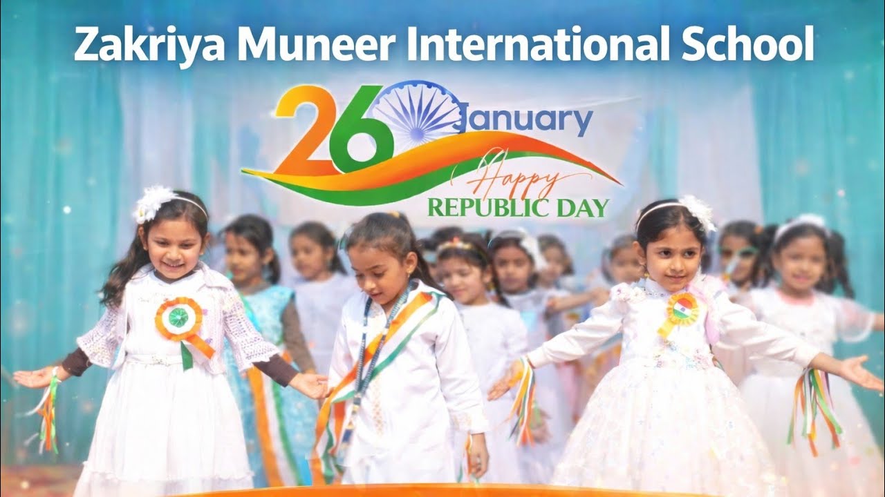 Republic Day Celebration at Zakriya Muneer International School