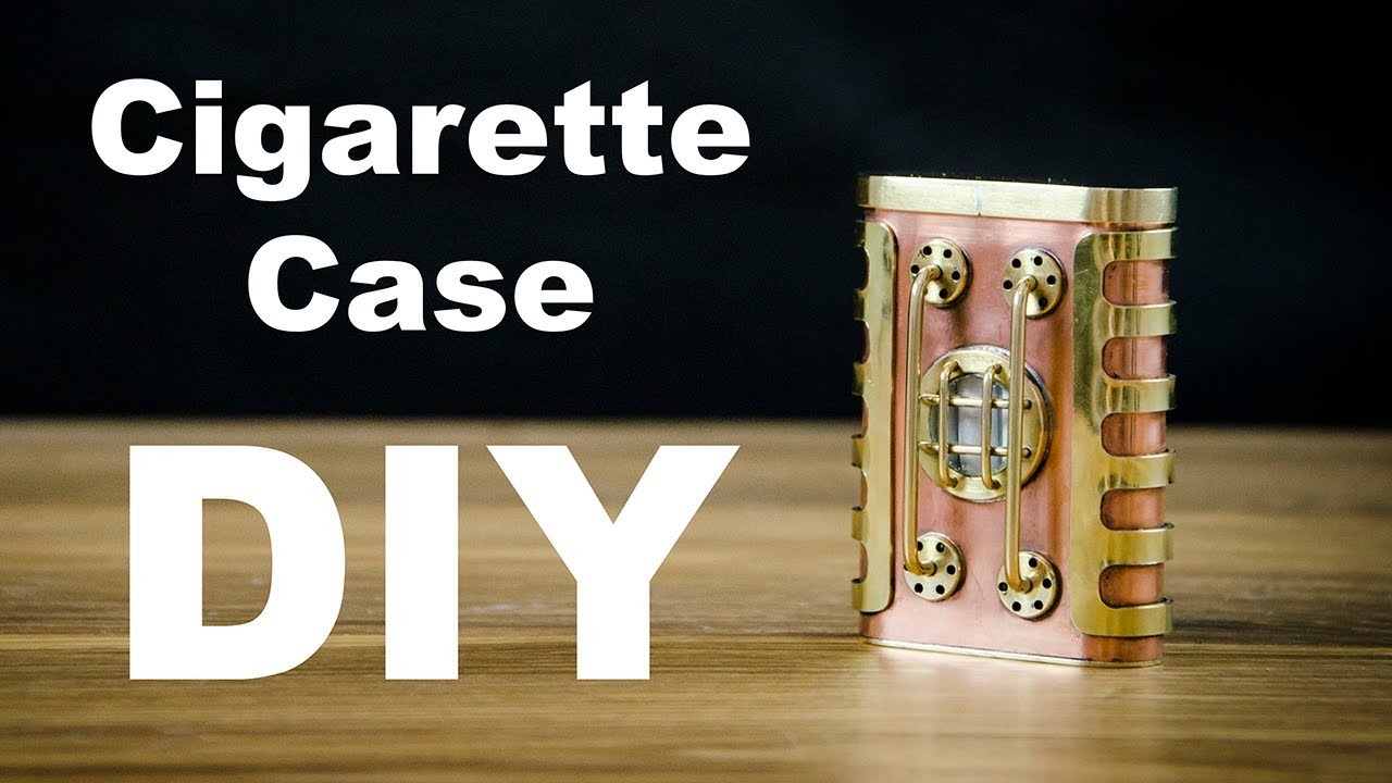 Steampunk Cigarette Сase How to Make DIY 2#