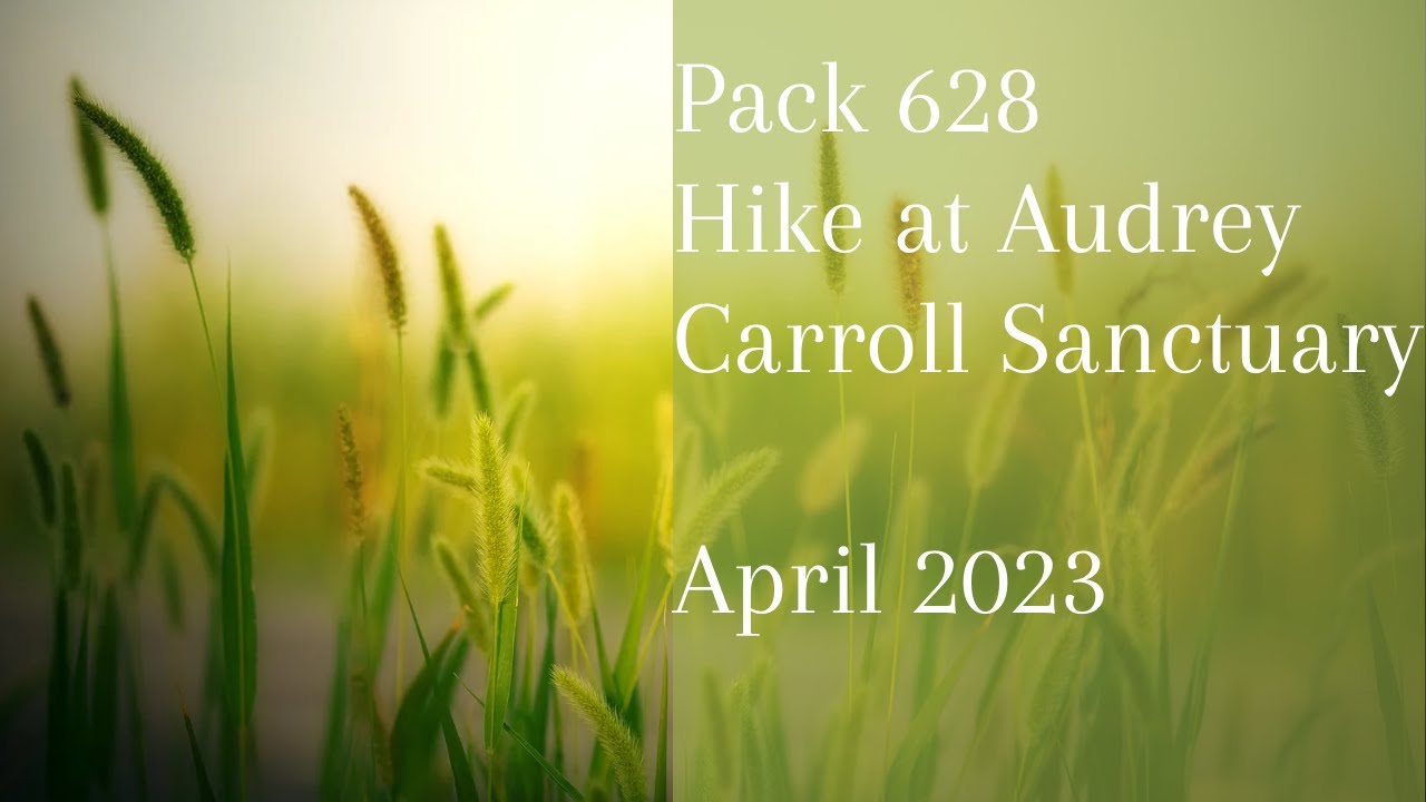 Audrey Carroll Audubon Sanctuary Hike April 2023