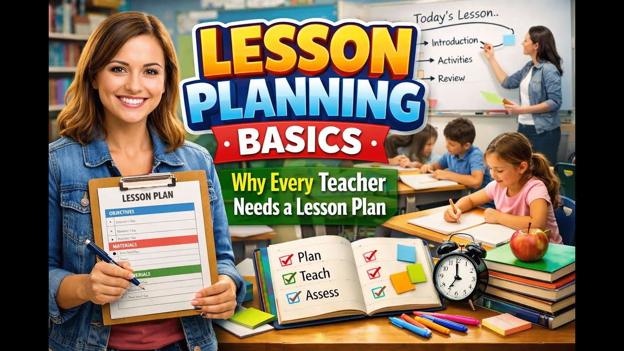 Lesson Planning Basics | Why Every Teacher Needs a Lesson Plan | Teacher Training Session