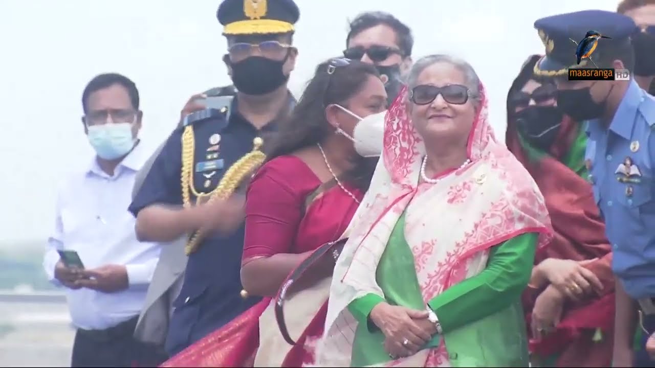 পদ্মা সেতু পার হলেন প্রধানমন্ত্রী | Sheikh Hasina | Padma Bridge | Maasranga News