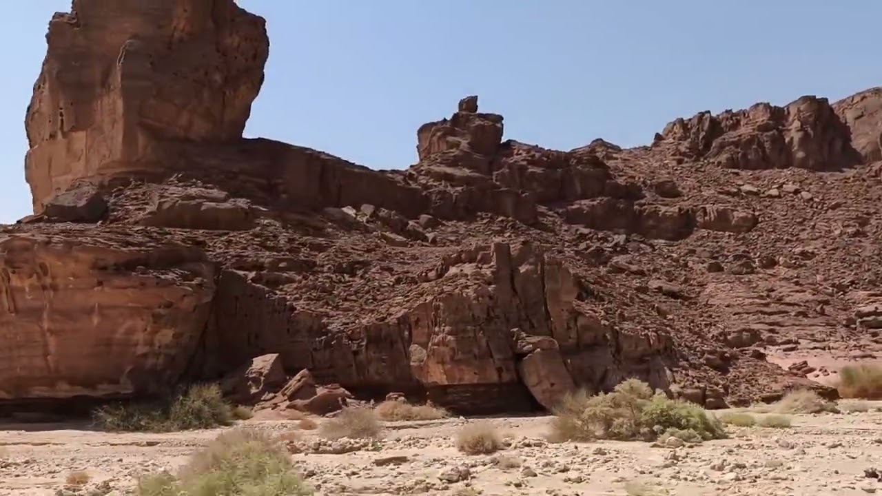 Driving through Timna National Park, part 2