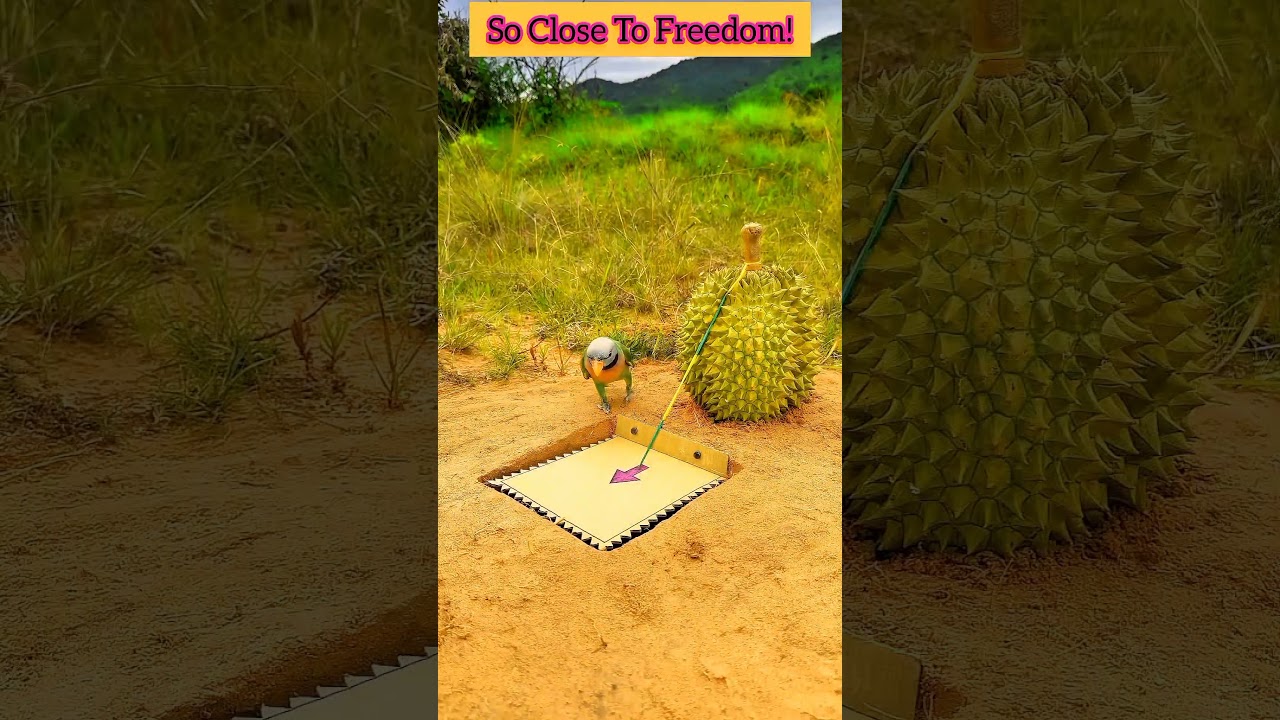 So Close To Freedom!#comedy #funny #birds