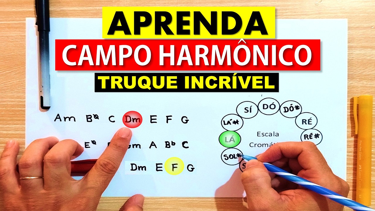 Aprenda CAMPO HARMÔNICO MENOR em 7 MINUTOS