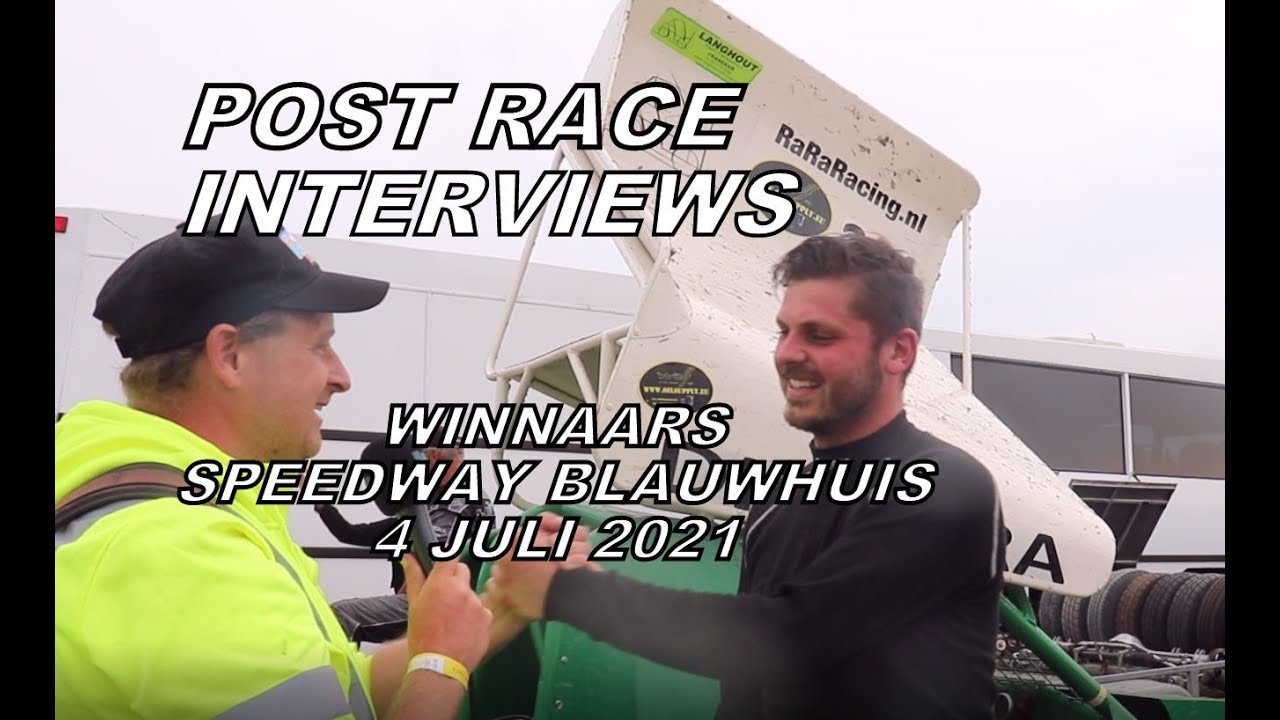 Interviews Post Race Speedway Blauwhuis FAC Autocross 4 juli 2021 - RaRaRacing Autosport Brisca