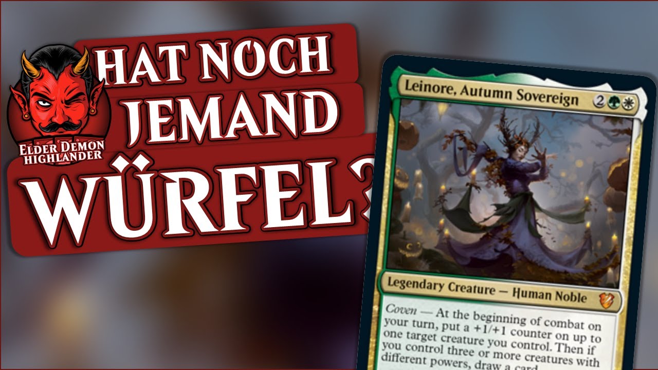 Leinore, Autumn Sovereign |  Innistrad: Midnight Hunt Commander Deck Tech | MTG auf Deutsch | EDH