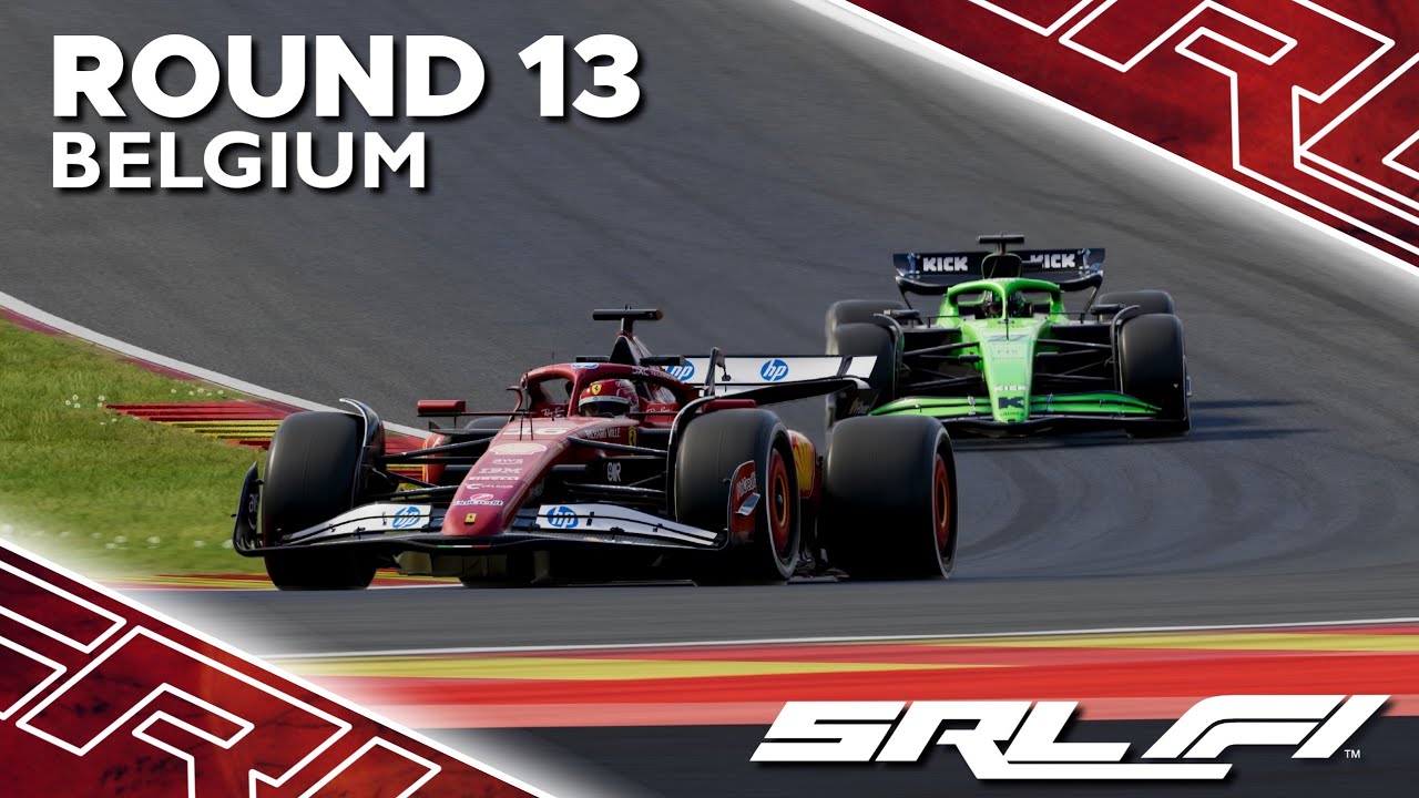 SRL League F1 Season 11 Round 13 Belgian GP | LIVE