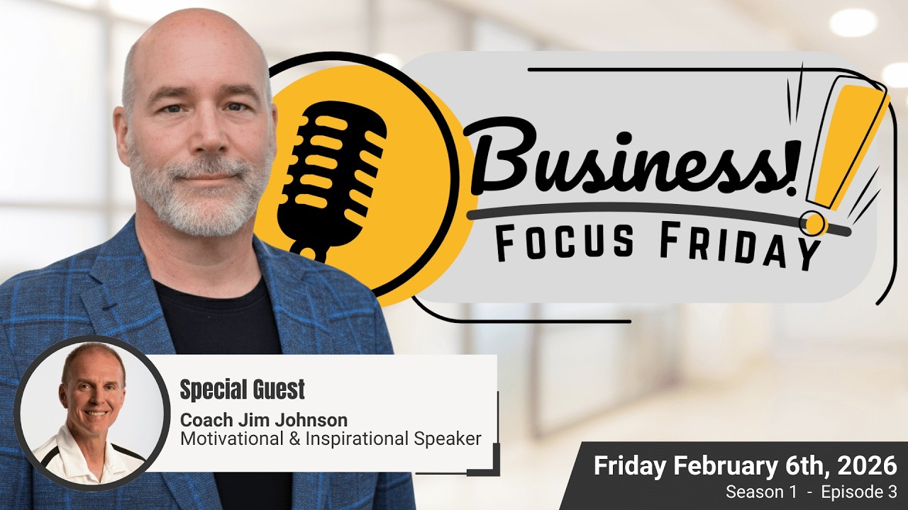 Business Focus Friday - AI in Search, Apple & Android Friends Now, & Coach Jim Johnson - S1E3