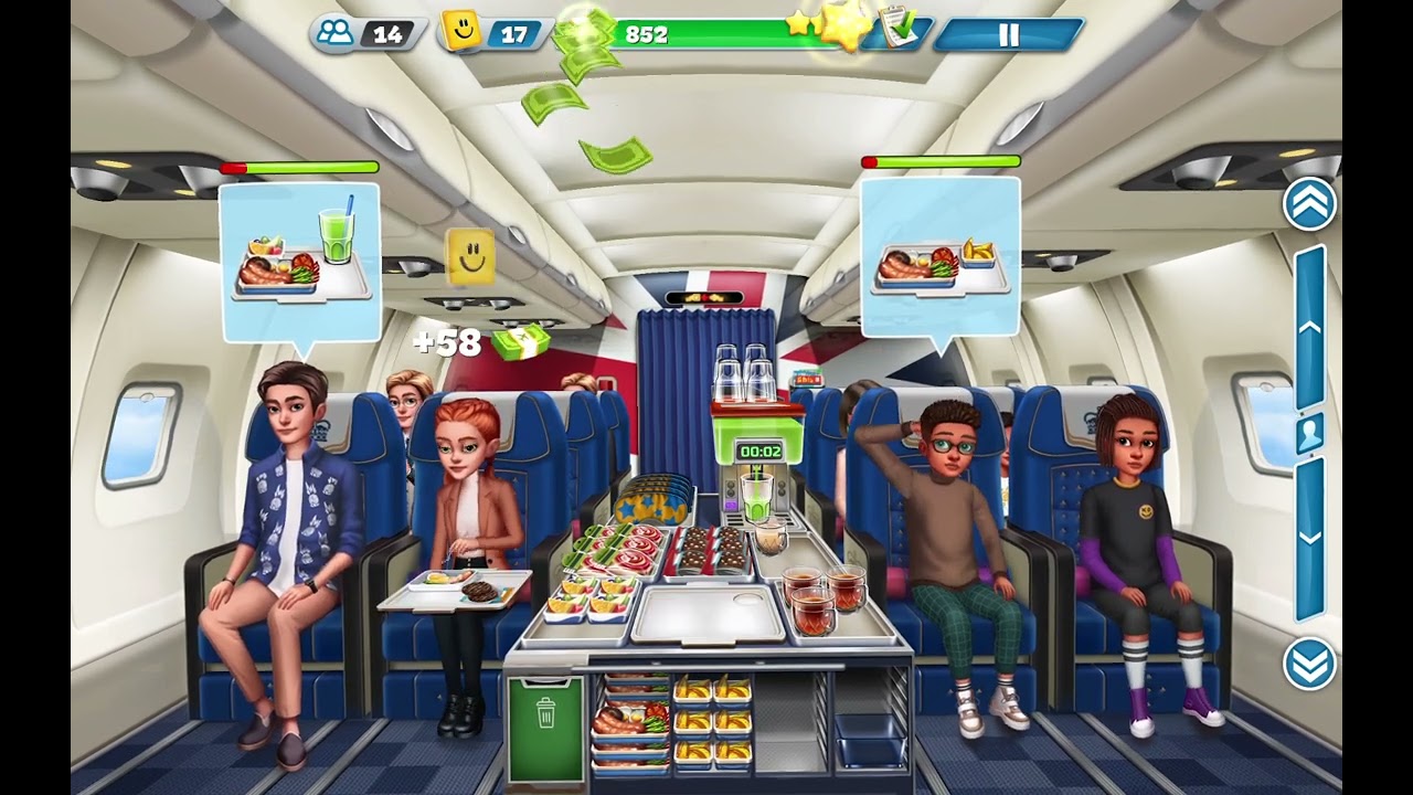 AIRPLANE CHEFS |🇬🇬 LONDON | LEVEL 17 ⭐️⭐️⭐️