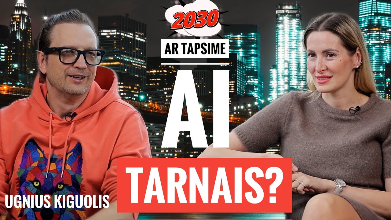 Ugnius Kiguolis- tavo darbo neliks: Kaip AI pakeis pasaulį iki 2030?