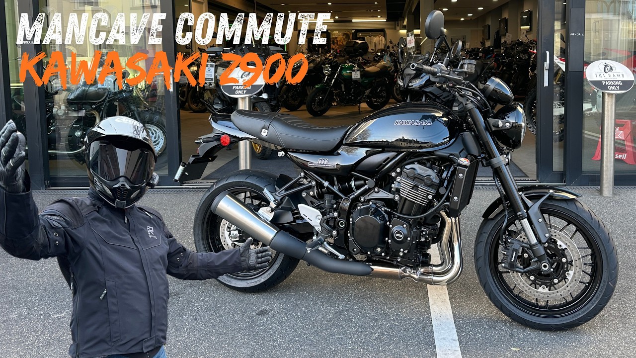 Поездки в мужскую берлогу: великолепный Kawasaki Z900RS 2026 Black Ball Edition