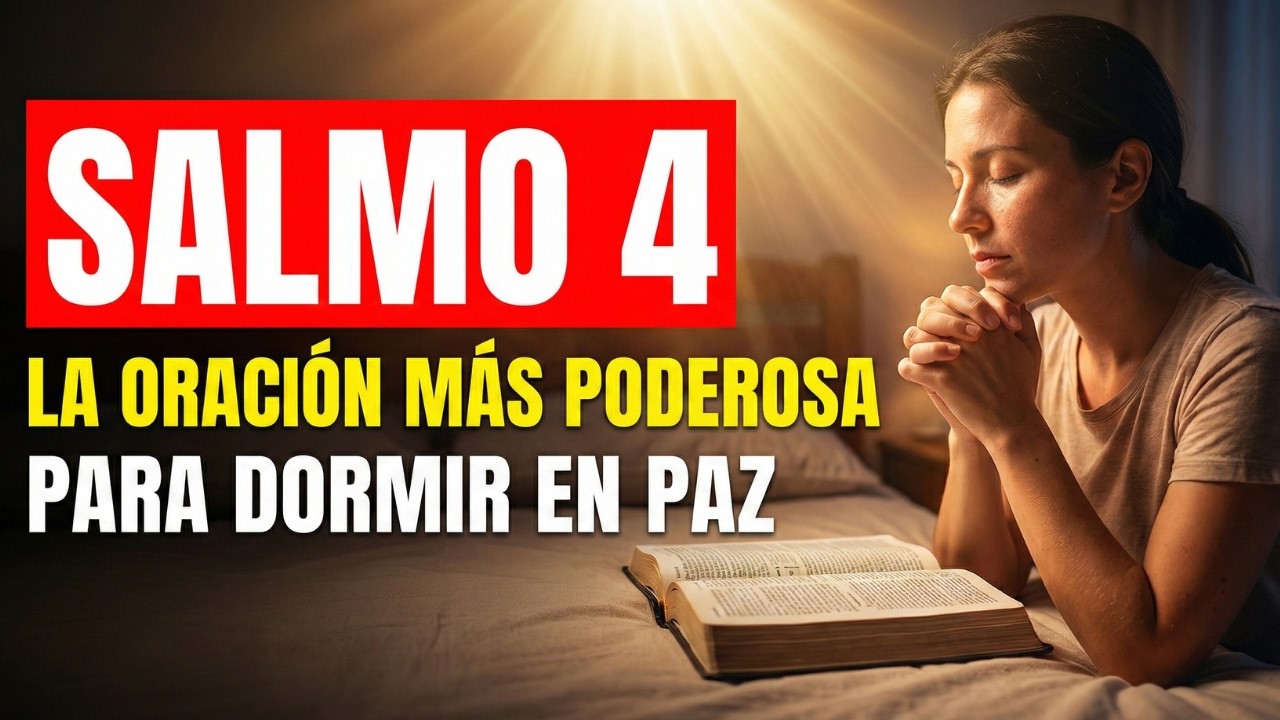 Antes de Dormir, Ora Así y Descansa en Dios Esta Noche 🌙✨