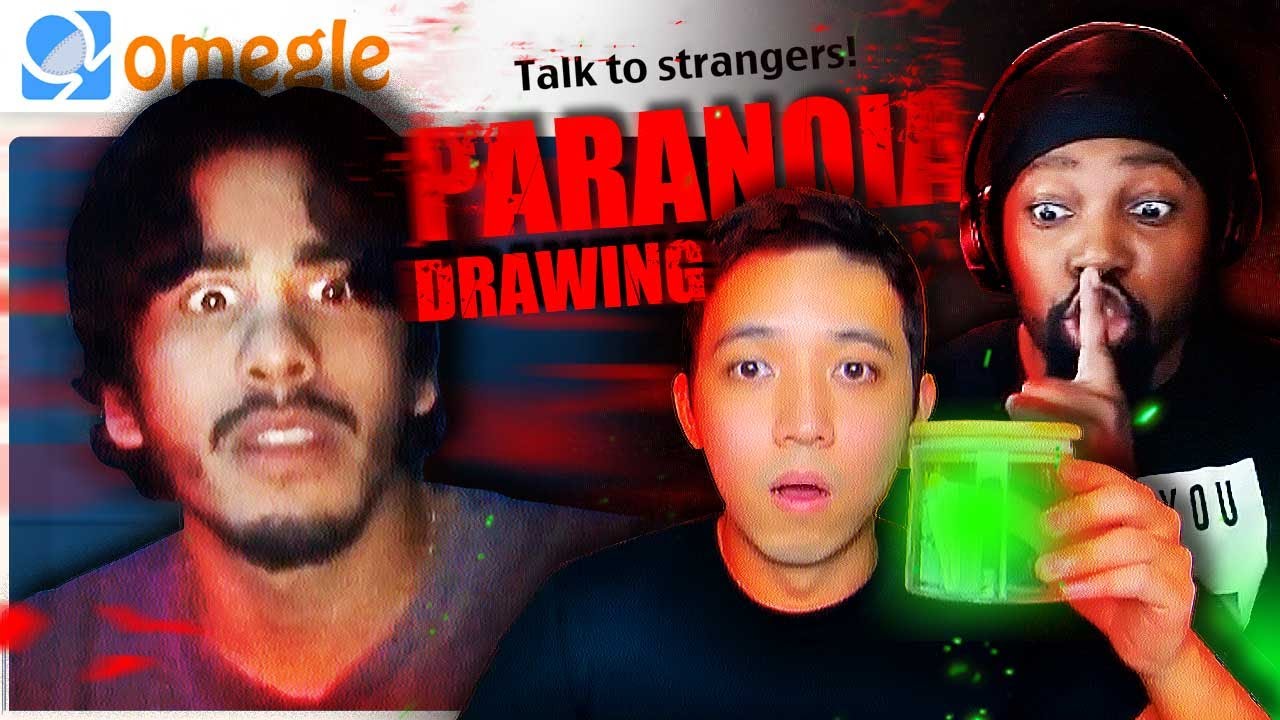 Paranoia Drawing Prank on Omegle ft. Microfilmstv