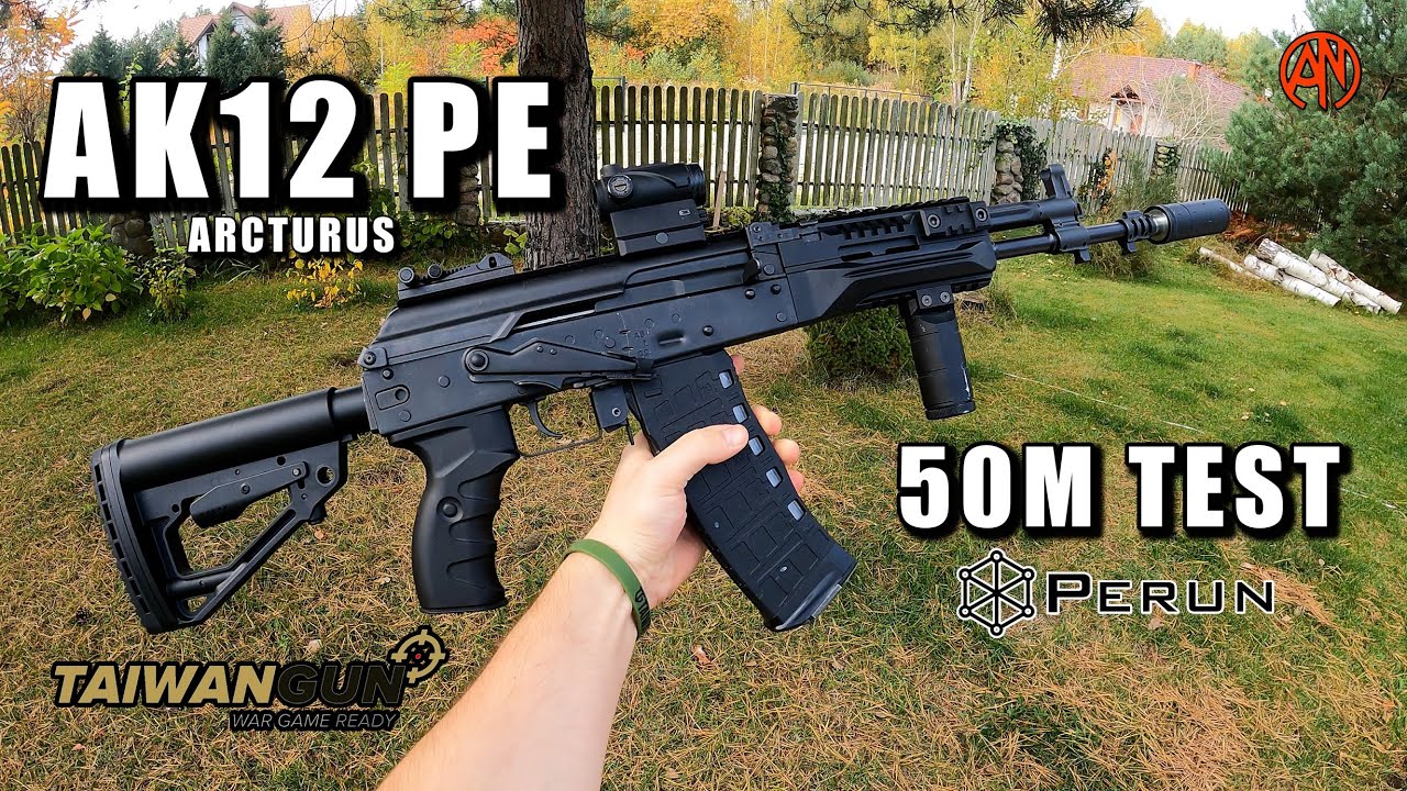 AK12 PE [ARCTURUS] [PERUN] | Mini Review and 50m Test [4K]