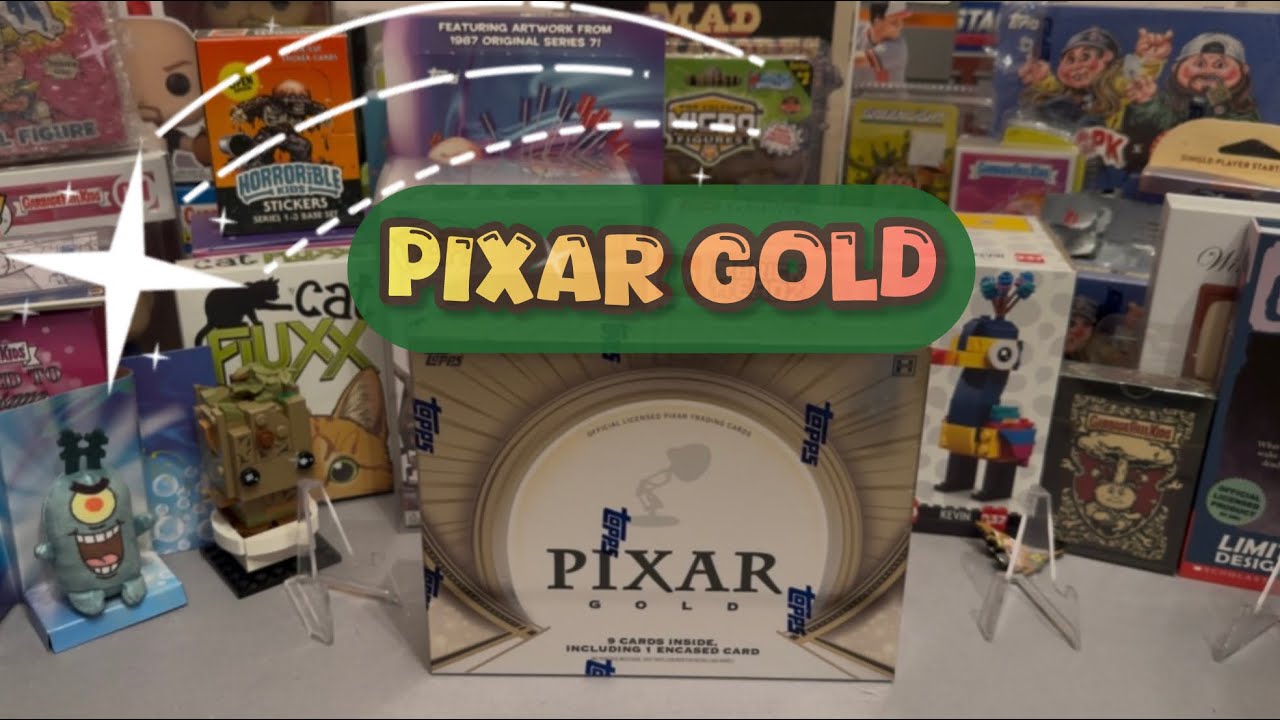Pixar Gold! So much shine! #boxopening 