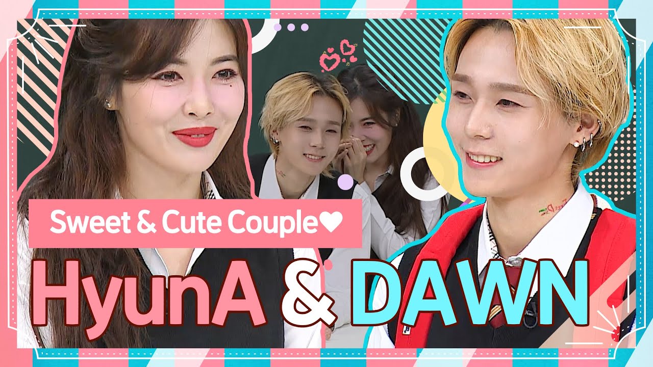 [HyunA&DAWN@Knowingbros] Sweet & Cute Couple💕 HyunA & DAWN│EP.204｜JTBC 191109 방송