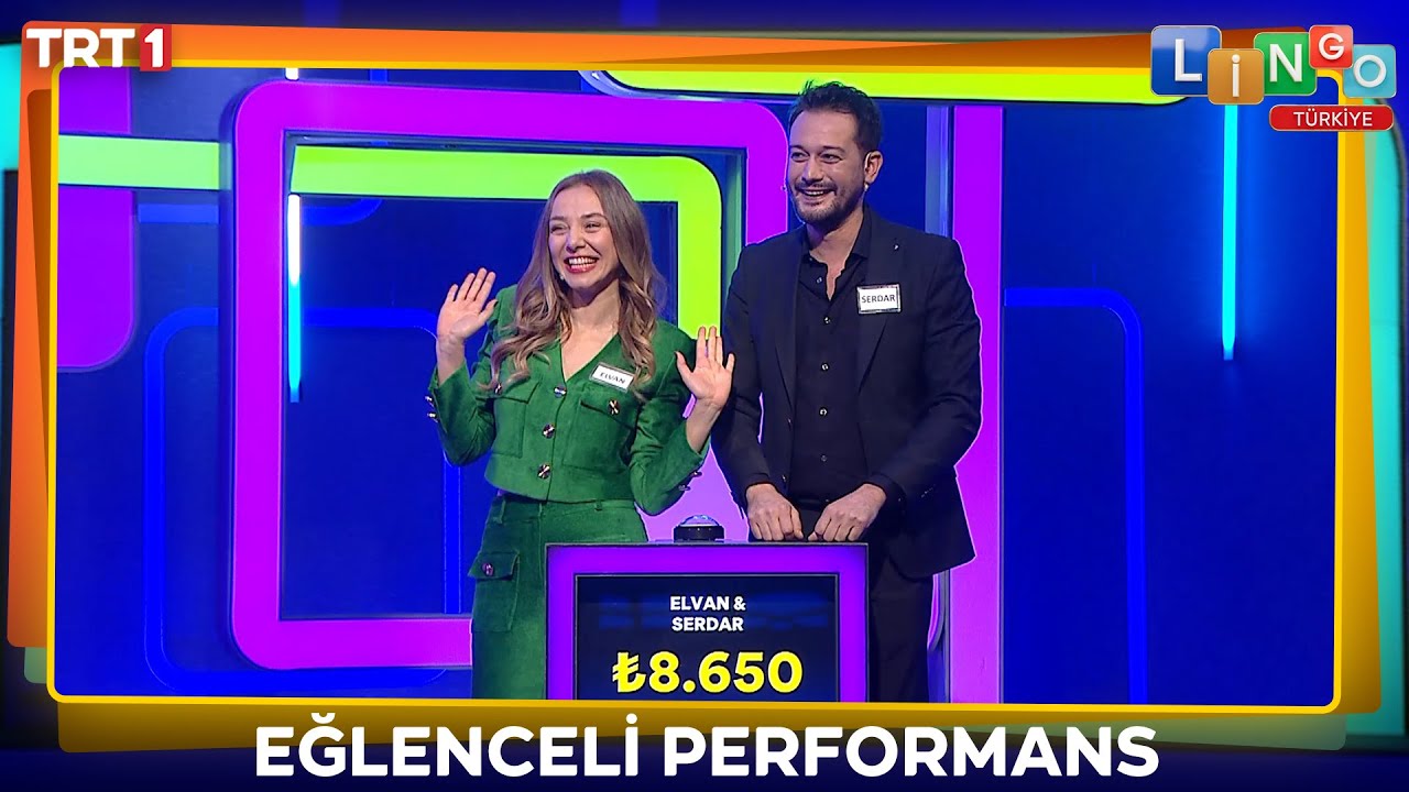 Elvan Dişli & Burak Serdar Şanal'ın eğlenceli ikinci etap performansı | Lingo T&uuml;rkiye Yılbaşı &Ouml;zel