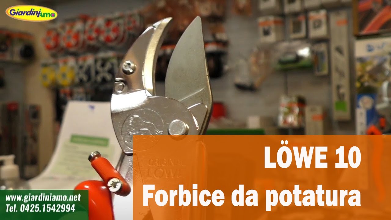 LÖWE 10 - Forbice da potatura a lunga durata: tutti i vantaggi