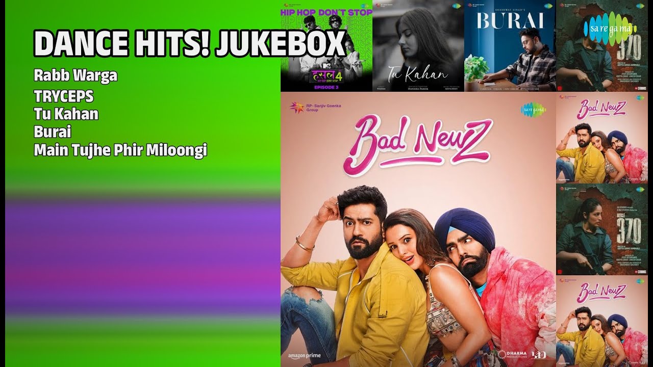 2024 के डांस गाने! | Madhubanti Bagchi Songs | Rabb Warga | TRYCEPS | Tu Kahan