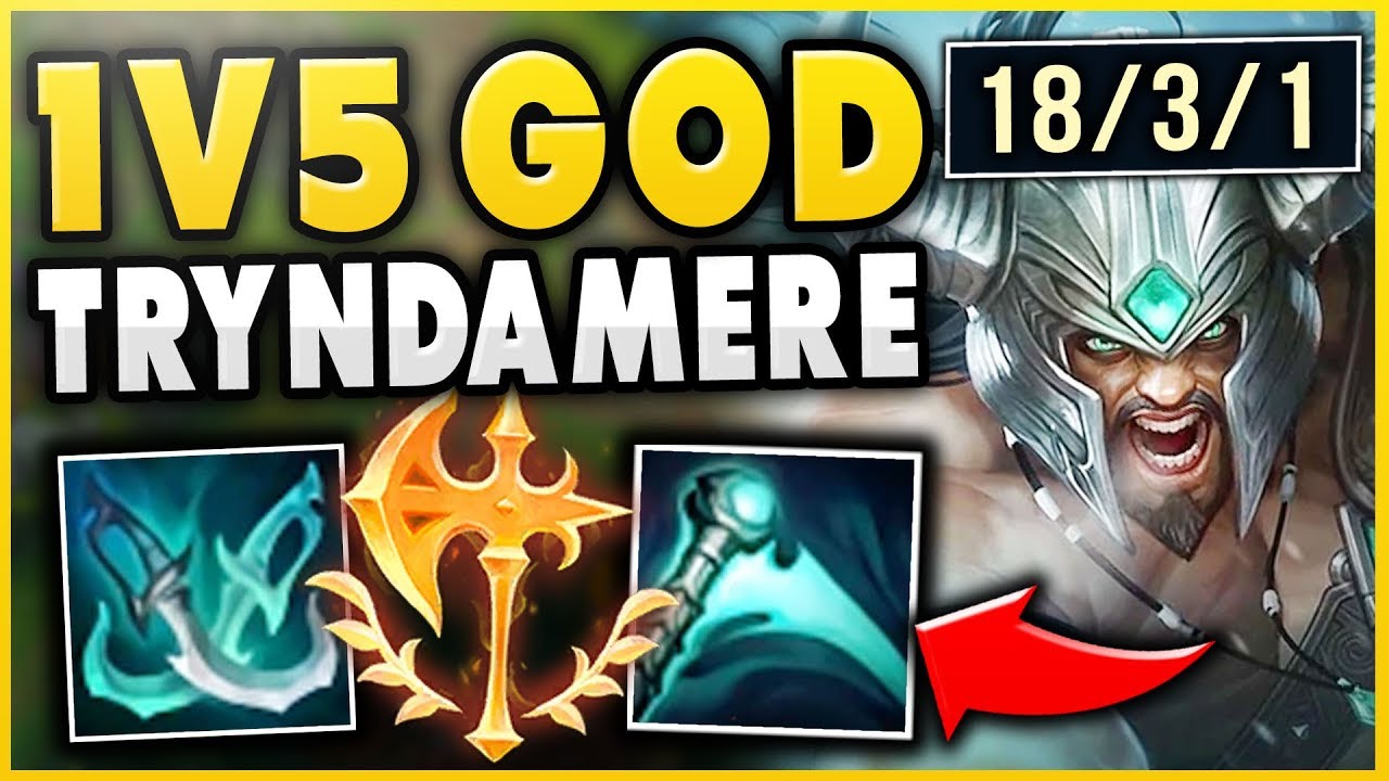 JUST HOW OP IS THIS ESSENCE REAVER TRYNDAMERE BUILD?!? CAN IT SOLO CARRY?- League of Legends