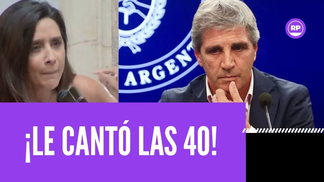 Agustina Propato denunció en plena sesión a Luis Caputo y puso como locos a los liberarios