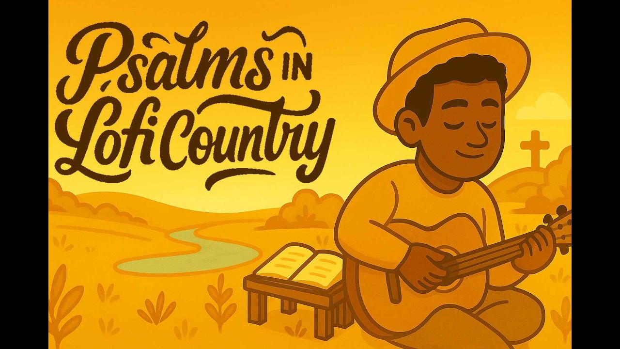 Psalms 60-70 in lo-fi country style | 30 minutes of soft praise Christian worship to relax meditate