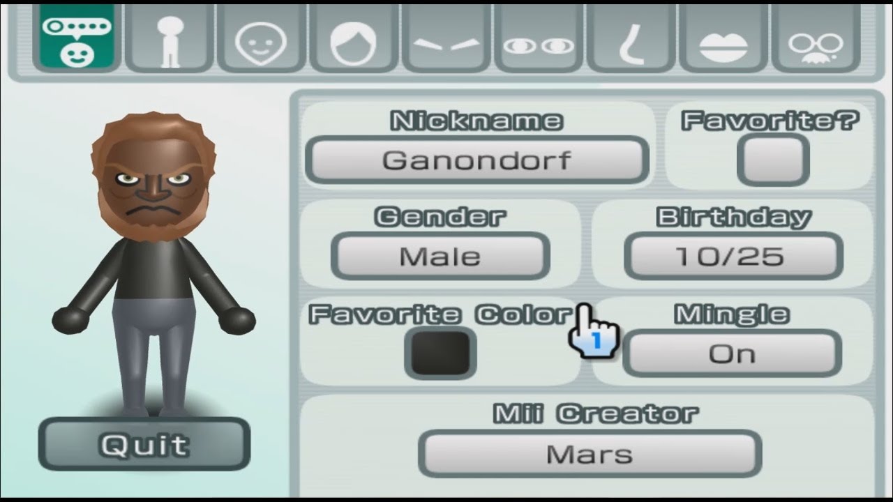 Ganondorf - Legend Of Zelda - Mii 240