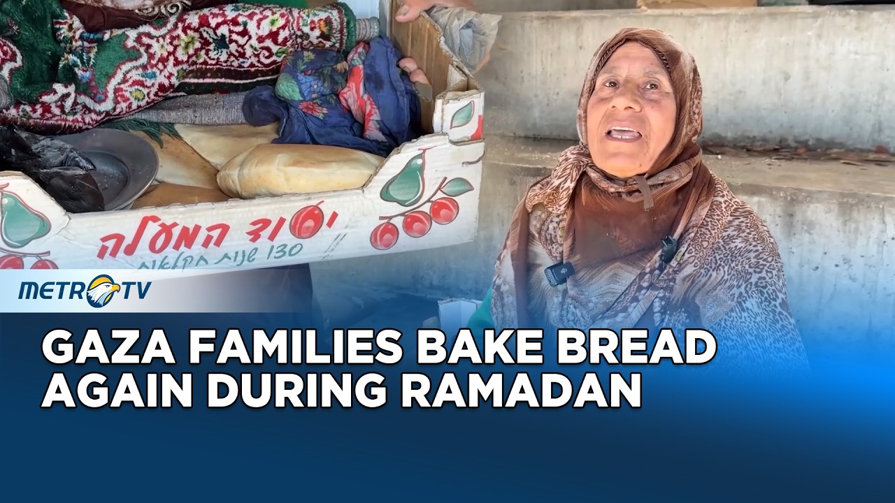 Red Cross Opens Bakery in Gaza Shelter Bringing Relief During Ramadan