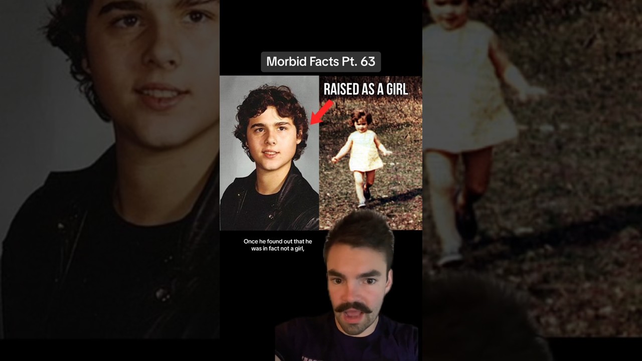 David Reimer: the boy who was raised as a girl 😳 #morbidfacts #shorts