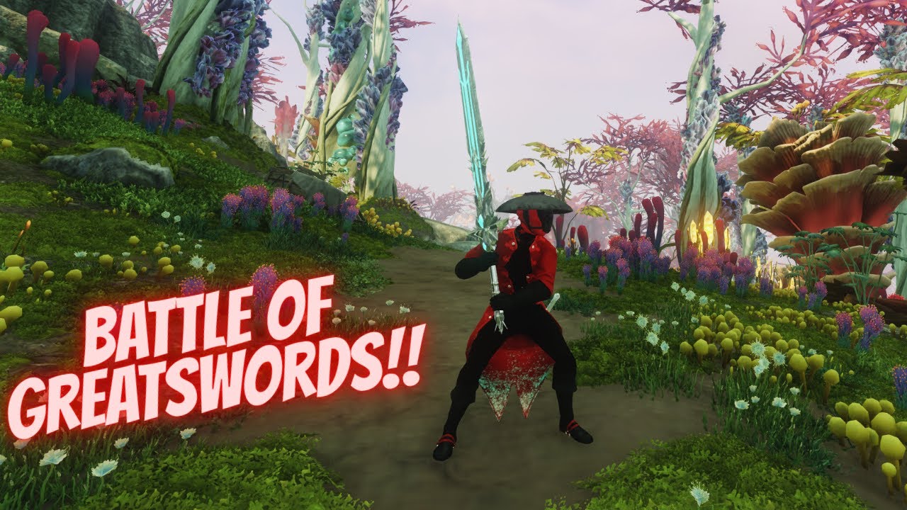 GreatSword and Hatchet Build Guide with Attributes