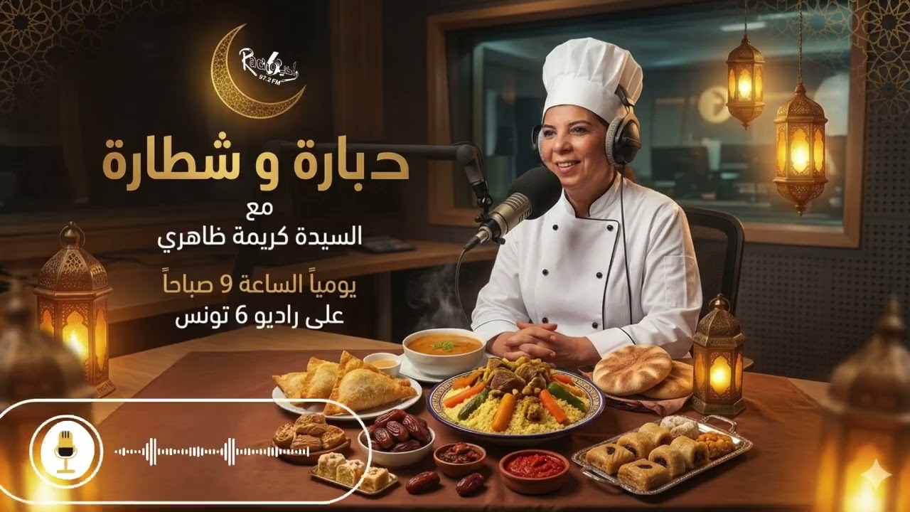الحلقة 6 مع الشيف كريمة ظاهري دبارة و شطارة