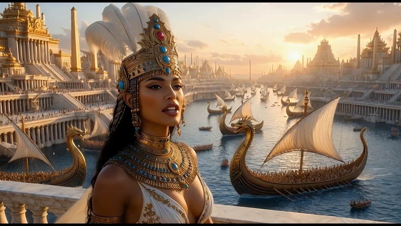 Ancient Egypt Reimagined in Sci-Fi 4K