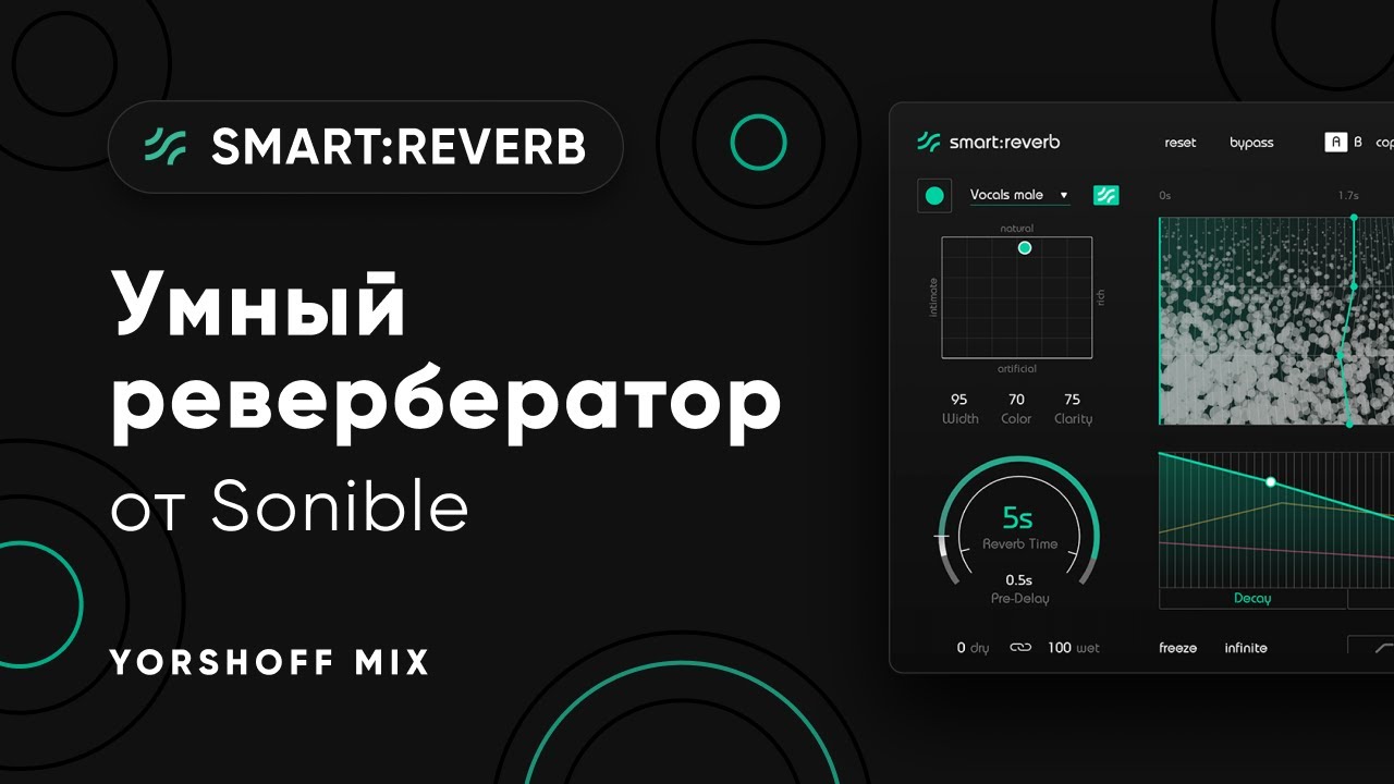 Sonible smart:reverb - умный ревербератор в действии