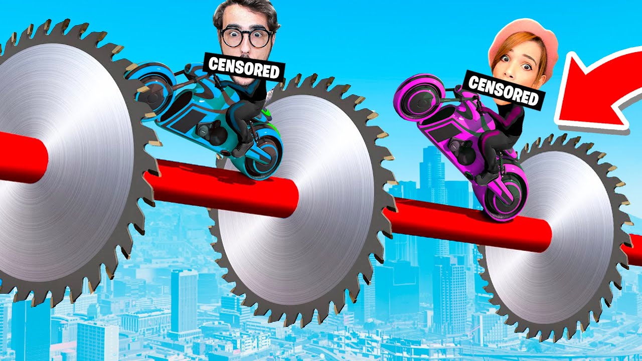 INSULTO I MIEI AMICI NEL PARKOUR IMPOSSIBILE DI GTA 5!