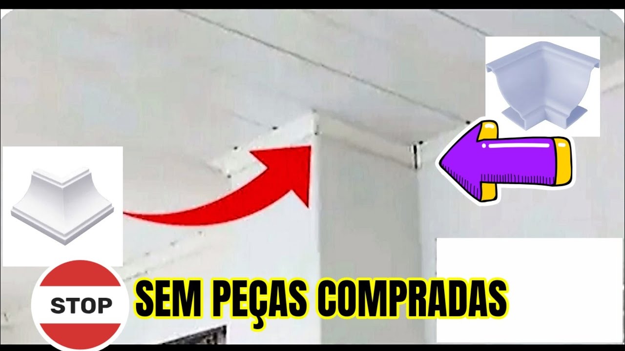 COMO FAZER CANTOS INTERNOS & EXTERNOS DE MEIA CANA