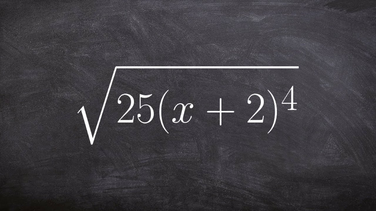 How to simplify the square root of an expression with a binomial part of the radicand